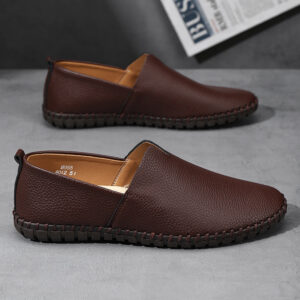 Soft Leather Moccasin Shoe